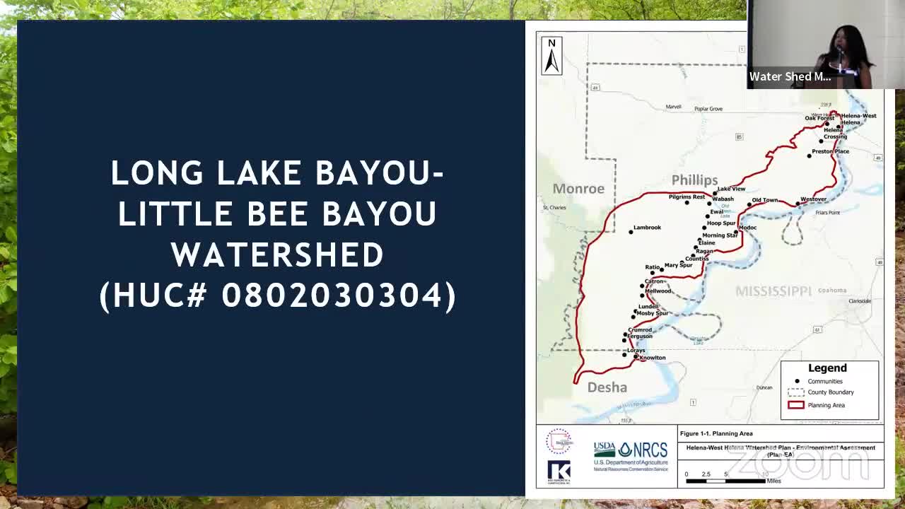 City Officials Discuss Long Lake Bayou Flood Mitigation Plans During Community Meeting