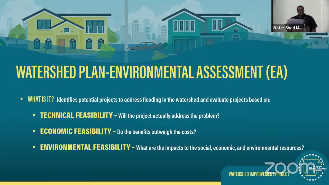 Engineering Team Unveils Draft Watershed Plan for Flood Management Projects