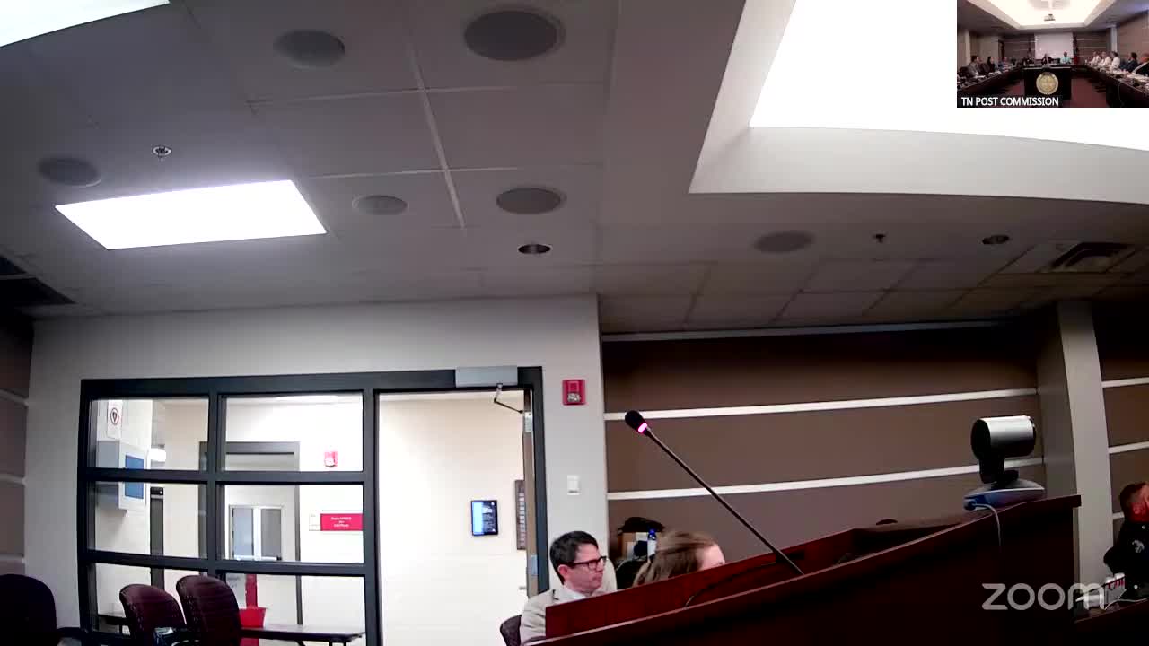 Tennessee Board Reviews Officer McGowan's Certification Amid Disciplinary Concerns