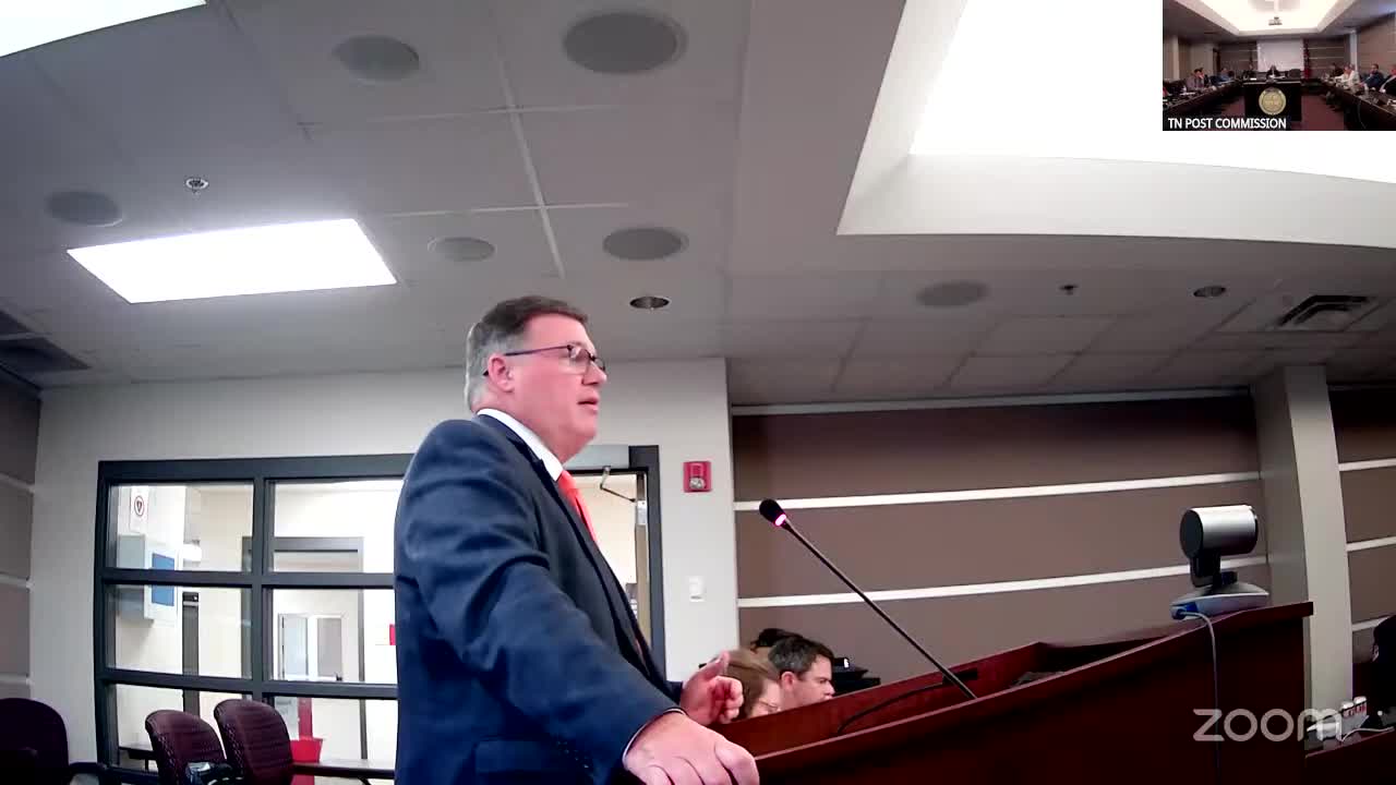 Defense Attorney Advocates for Officer McGowan's Retention During Certification Hearing