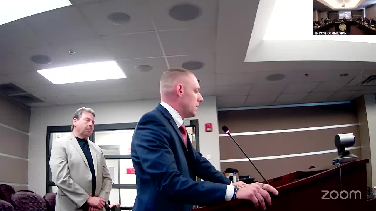 Detention Deputy Addresses Past Mistakes in Appeal for Continued Law Enforcement Role