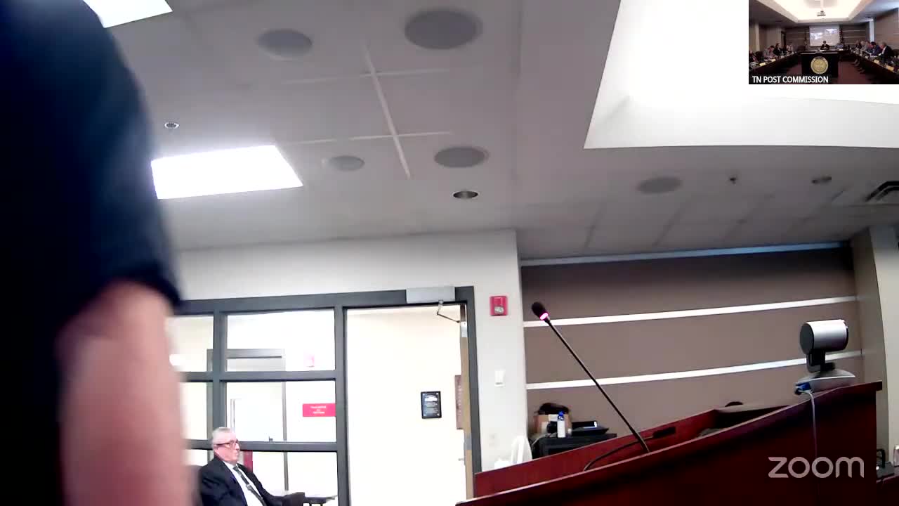 Commission Considers Retired Officer Truss' Handgun Permit Application Under LEOSA