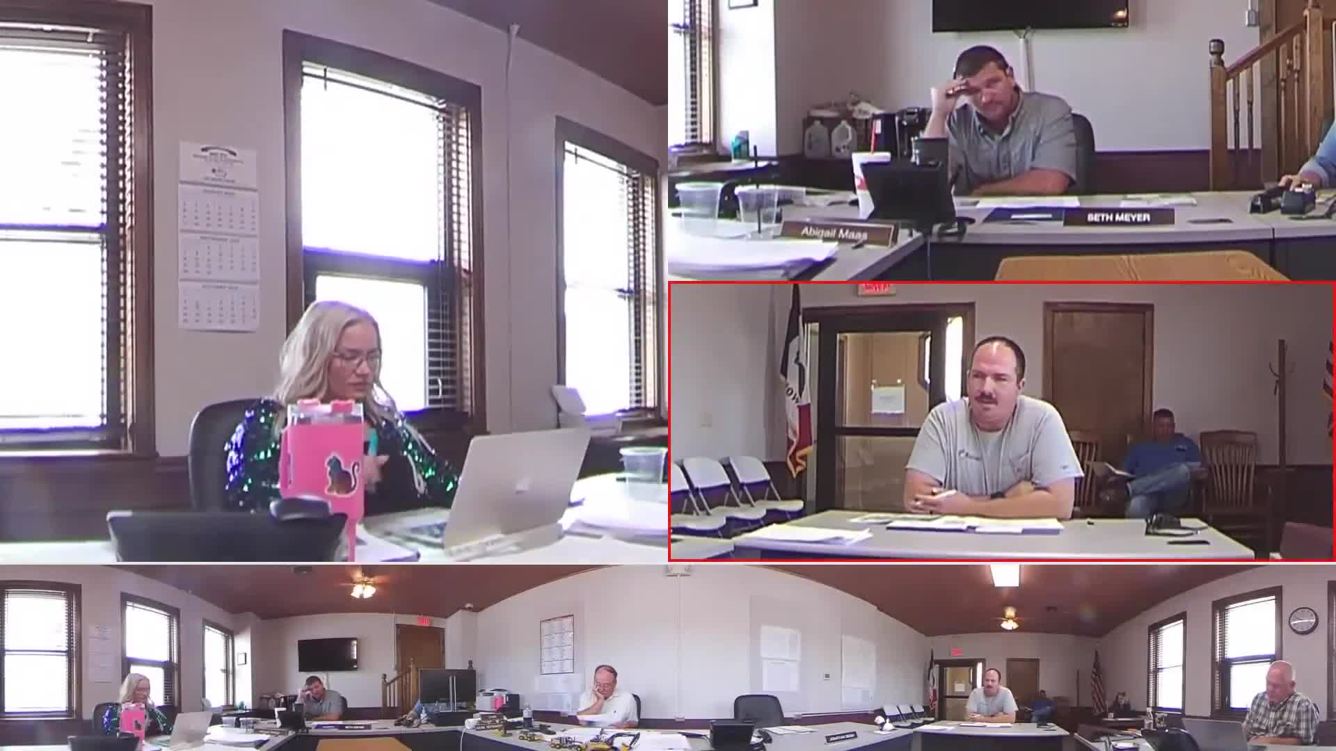 Iowa County approves drainage-district levy resolution to fund future bank-stabilization work