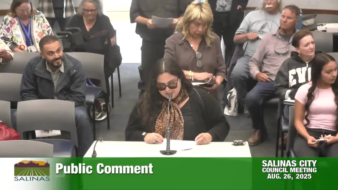 Salinas residents advocate for creek maintenance and discuss city safety concerns