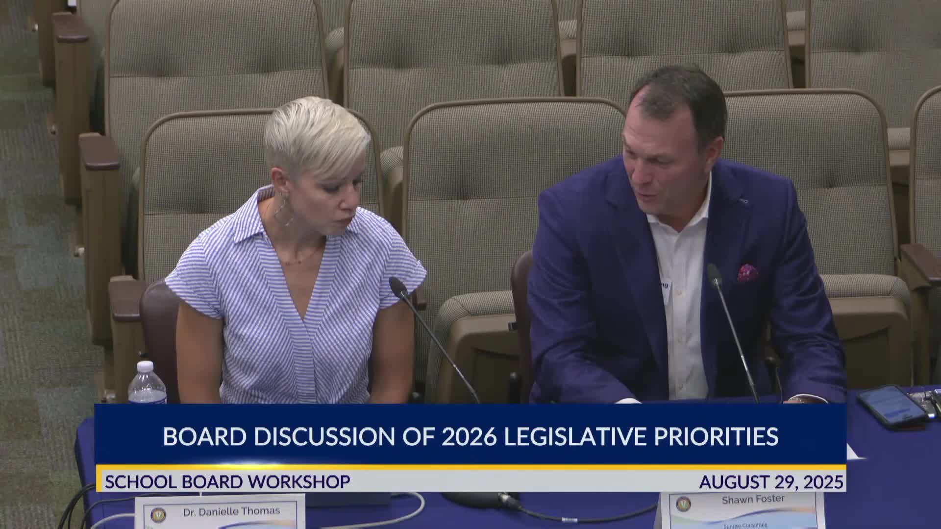 Dr. Danielle Thomas Joins Florida School Boards Association to Support Legislative Goals