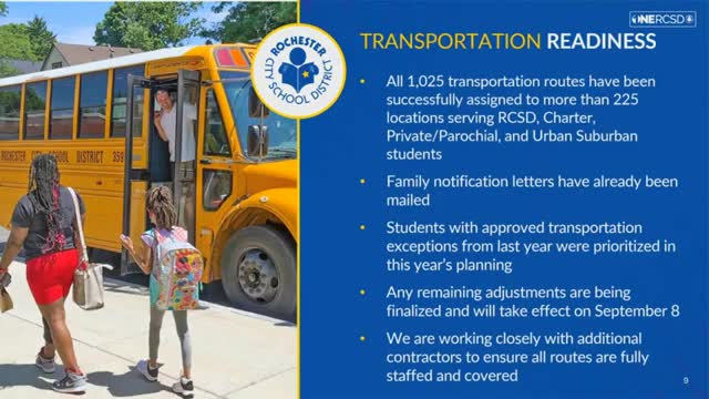Rochester Schools Launch Strive for 5 Attendance Campaign with Transportation Improvements