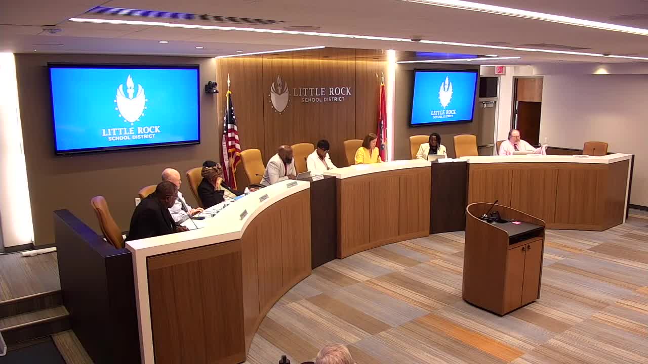 Little Rock School Board debates $80K arts instruction contract for alternative learning centers