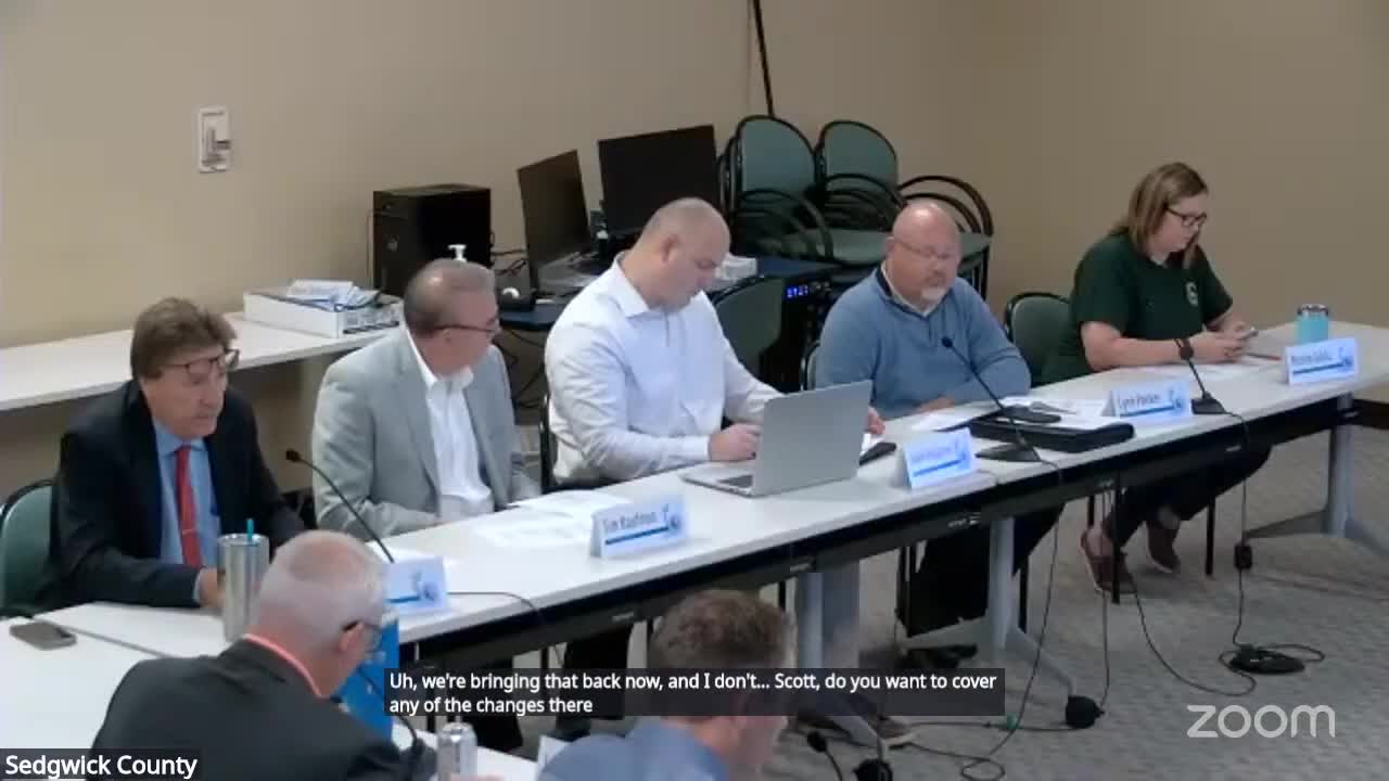 Commission to revisit McConnell Air Force Base overlay; recommendation includes customized protective overlay