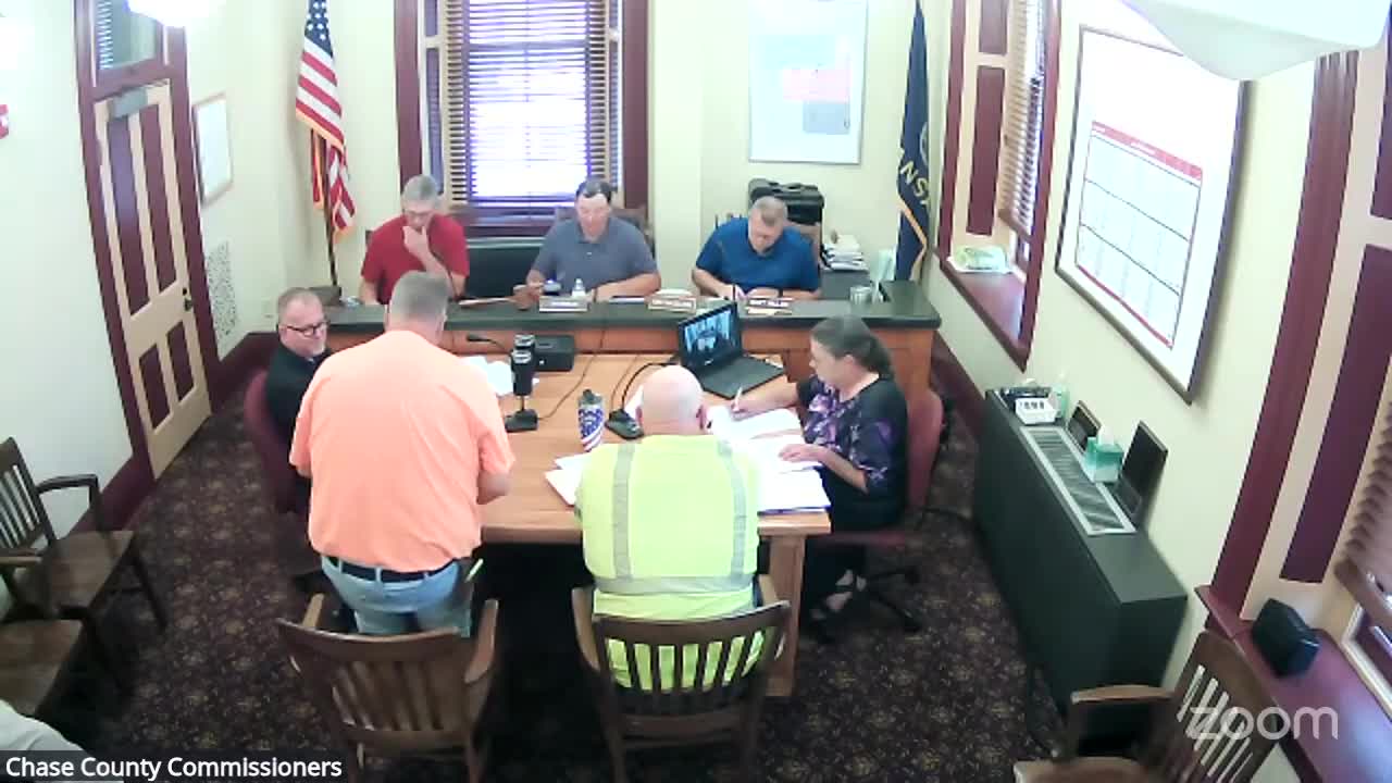 Commission hears plans for recycling trailer financing and potential office relocation; asks for formal plan