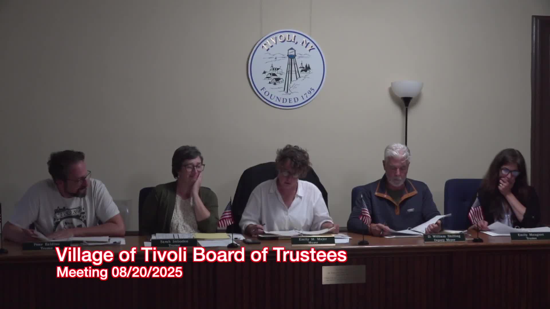 Tivoli Village Board Approves IT Services and Training for Employees