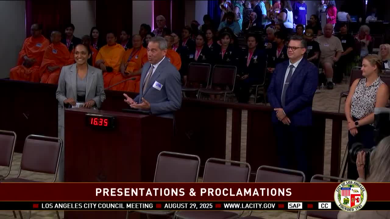 Council recognizes Autry Museum's Black Cowboys exhibition and honors Wat Thai teachers' summer program