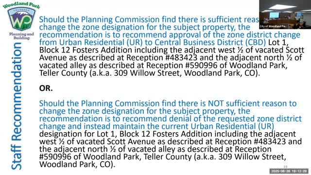 Woodland Park City Council Schedules Public Hearing on Accessory Dwelling Unit Ordinance