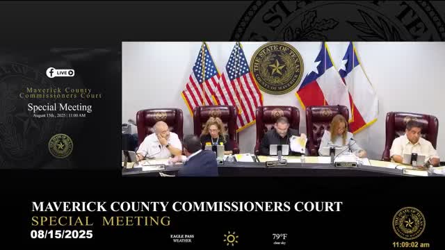 David Gonzalez discusses Mavericks County bond restructuring to stabilize tax rates