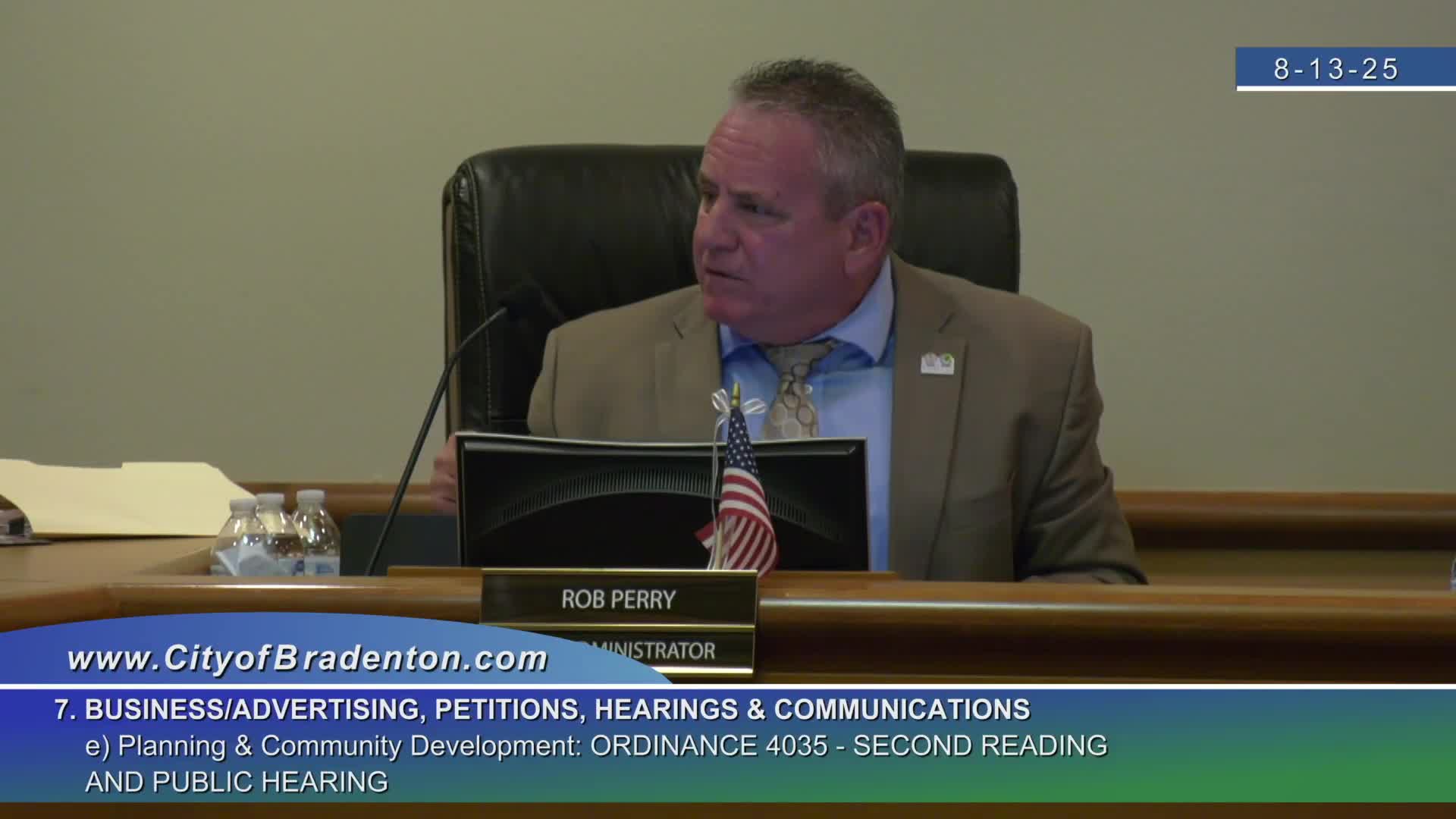 Bradenton Council Considers Ordinance to Increase Density in Coastal Hazard Areas
