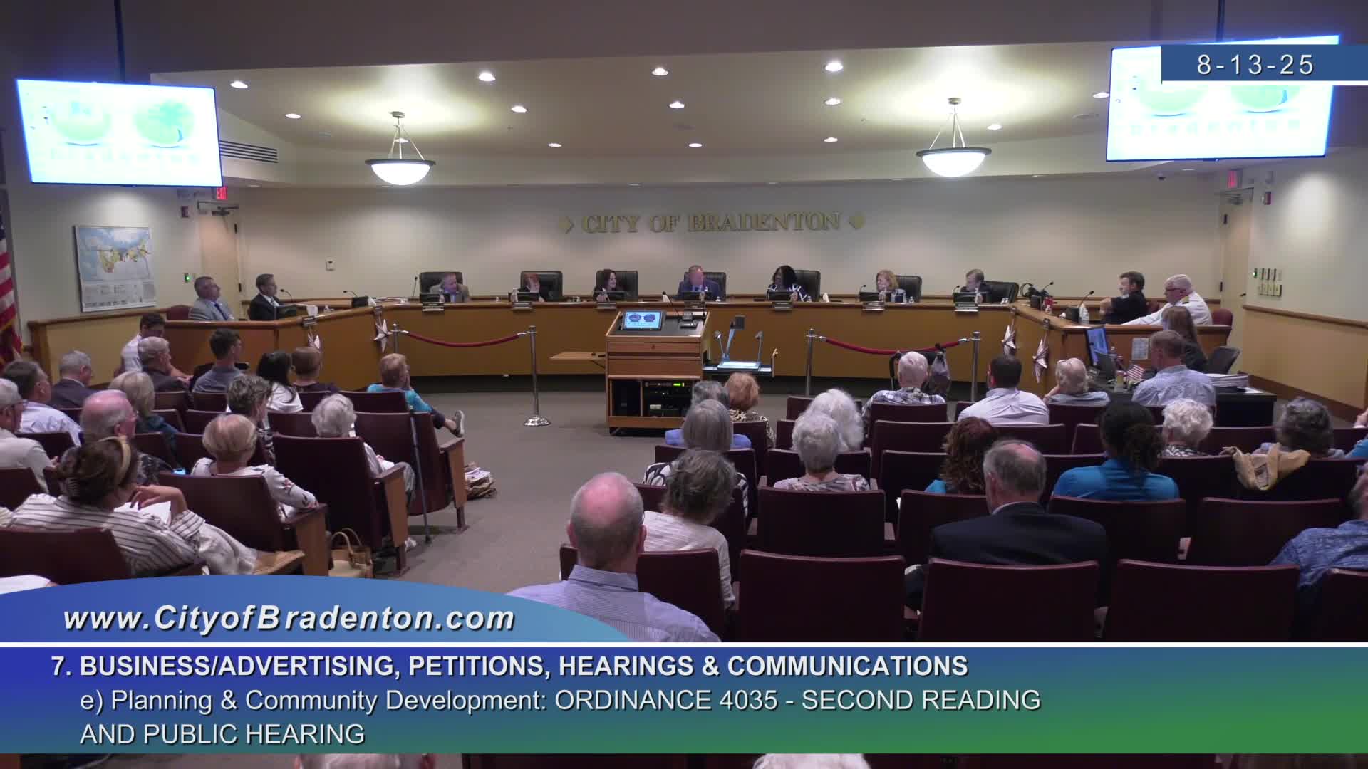 Bradenton Council Approves Future Land Use Change to Urban Central Business District