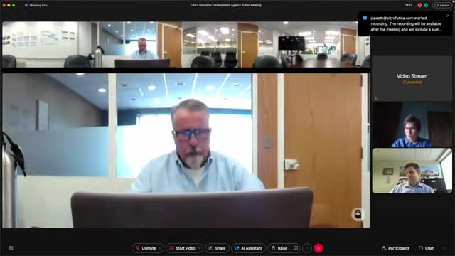 Utica IDA holds public hearing on DePaul Columbia Square supportive housing, proposes 32-year lease-leaseback and long tax abatement