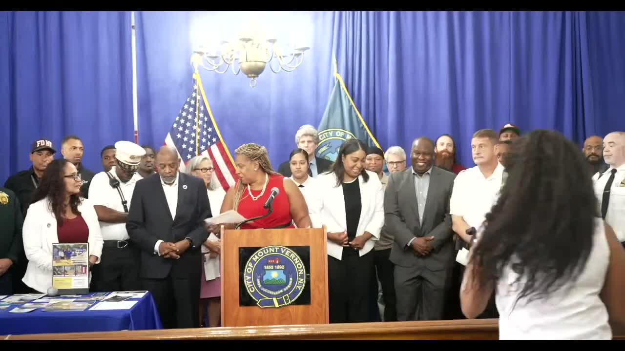 Mayor Sean Patterson Howard addresses Mount Vernon's public safety crisis