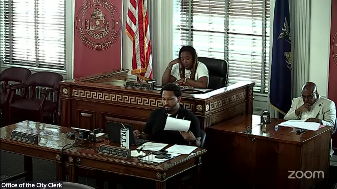 Mount Vernon council authorizes clerk staff to attend ICC community development workshop