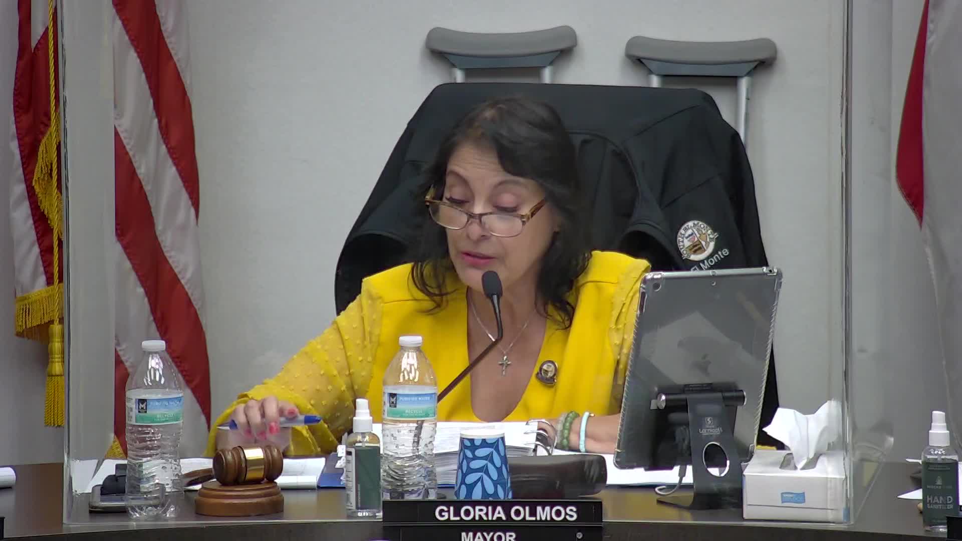 Mayor Addresses Accessibility Issues for Handicapped Residents During COG Olympics Preparations