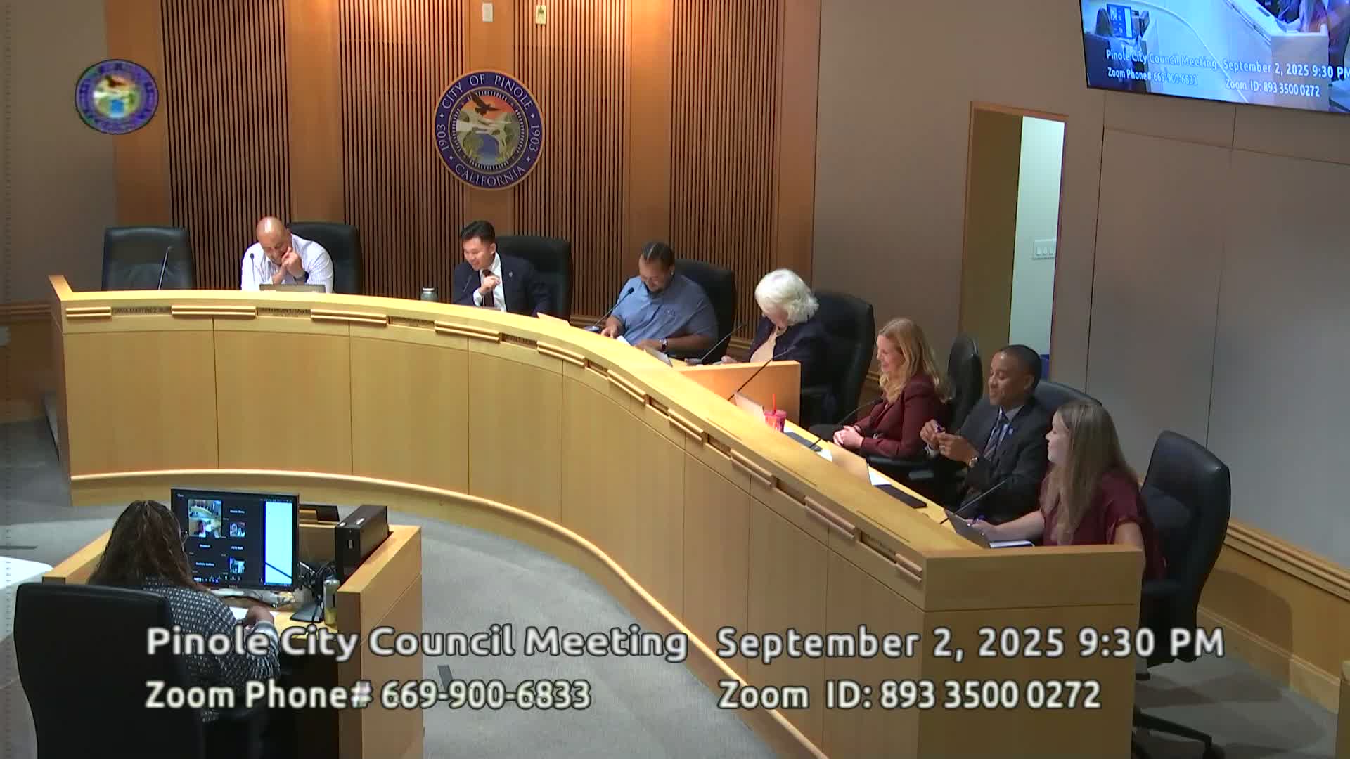 Citizen Vosprink Questions City Council on Budget and Public Health Issues