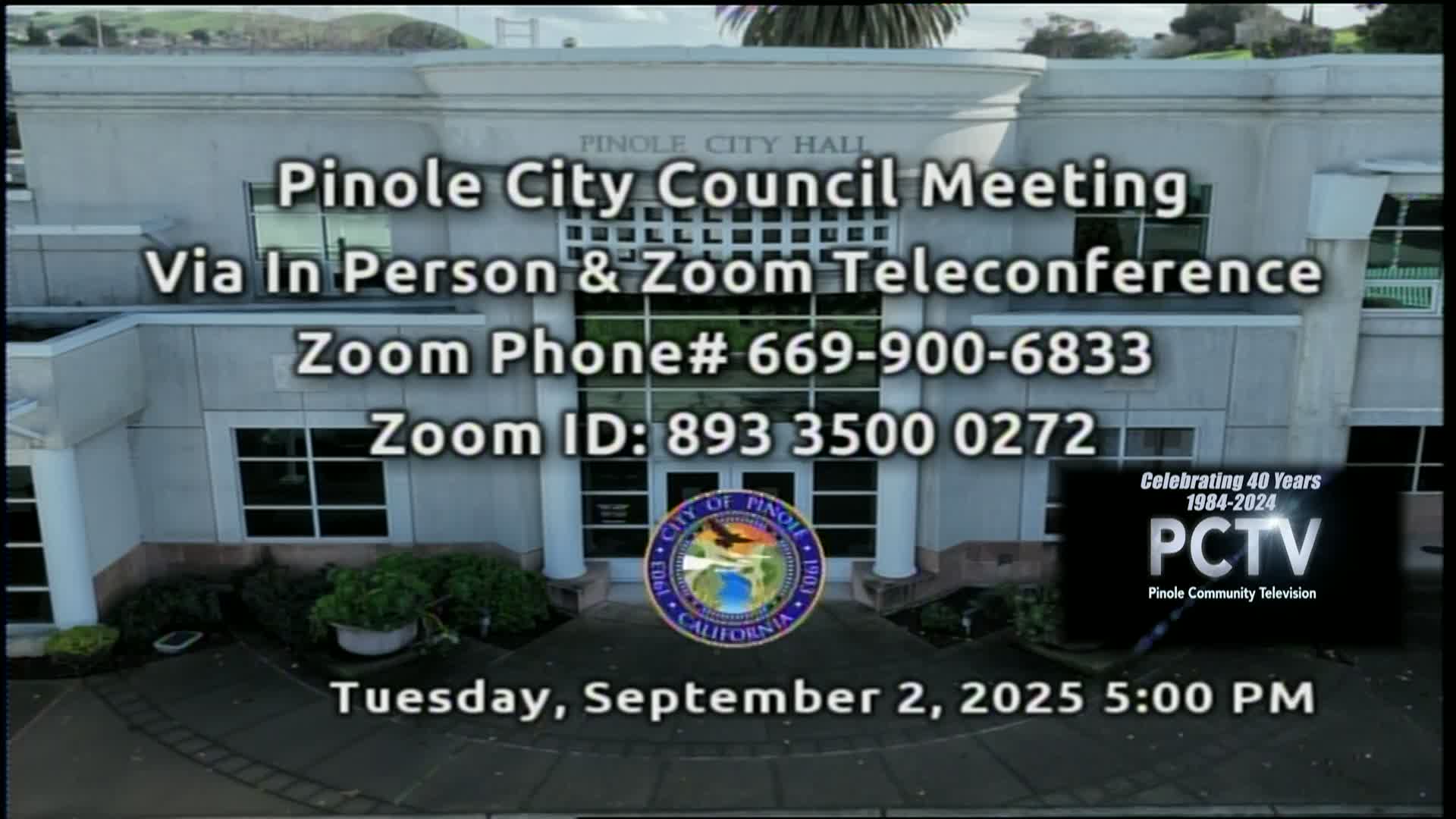 Pinole City Council Addresses Land Acknowledgment and City Manager Evaluation Concerns
