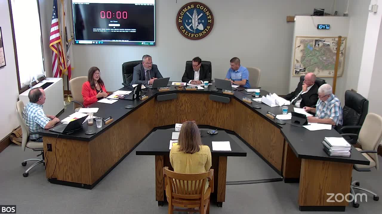 Planning Commission Discusses Native American Consultation for Plumas County Tower Project