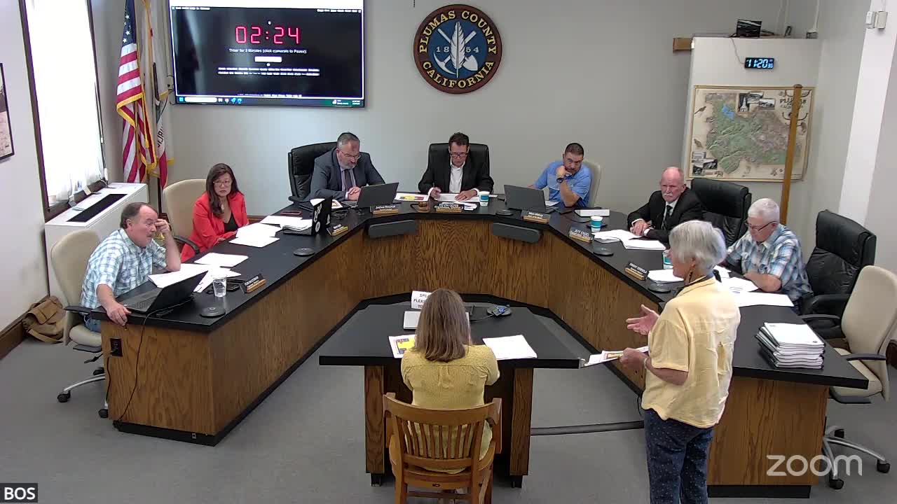 Plumas County Board Moves to Halt Cell Tower Construction Amid Community Concerns