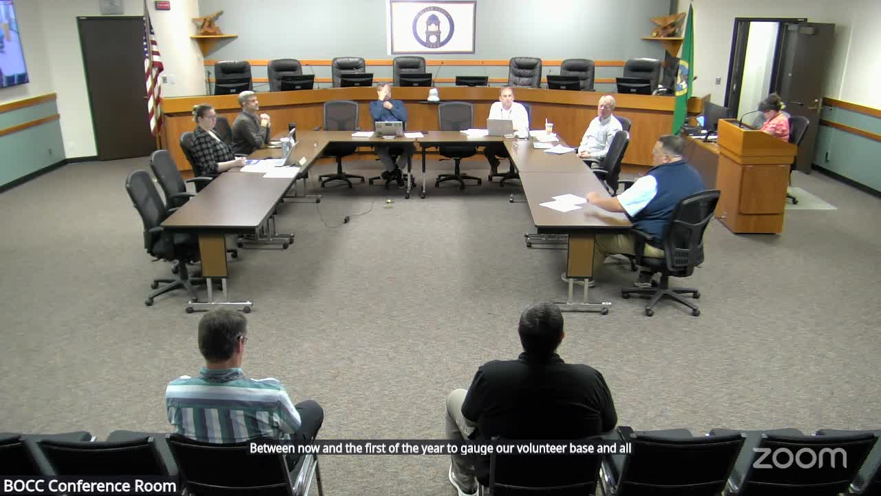 Committee Evaluates Grant Acceptance Amid Volunteer Concerns