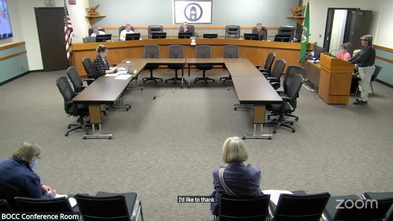 Clallam County Residents Voice Concerns on Property Tax and Engagement at Board Meeting