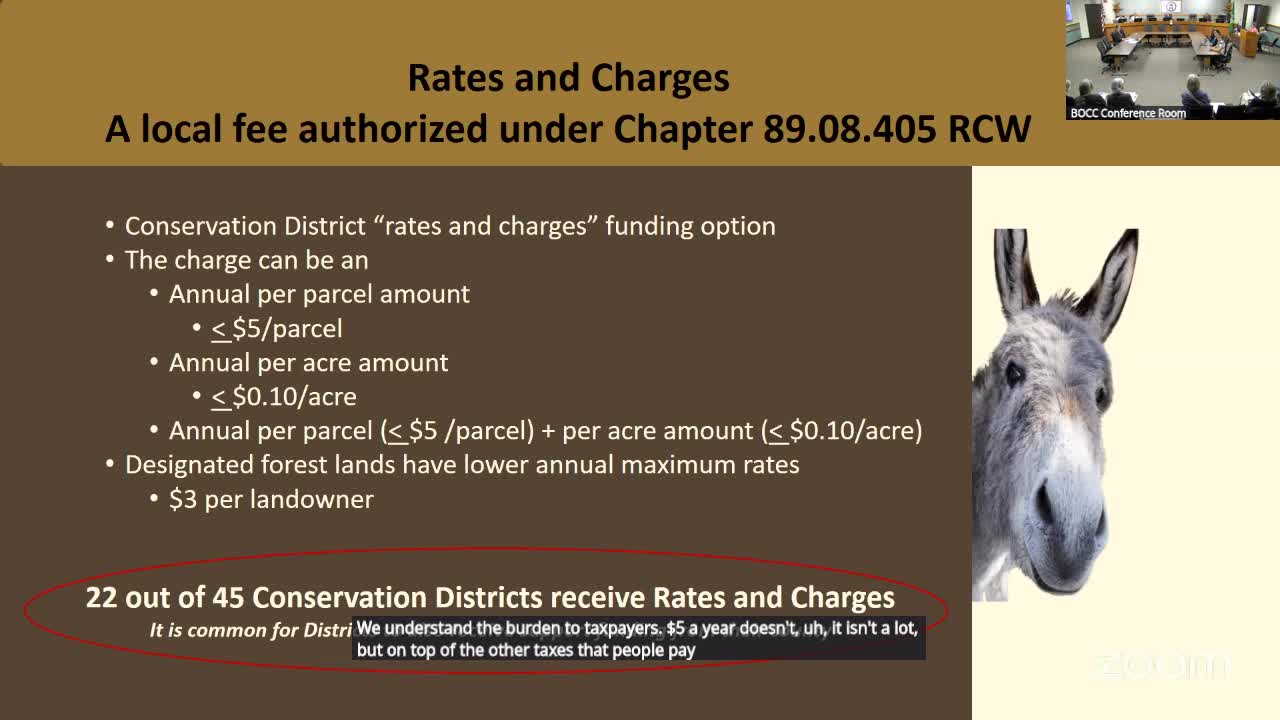 Conservation District Proposes 10 Year Agreement Amid Rising Operational Costs
