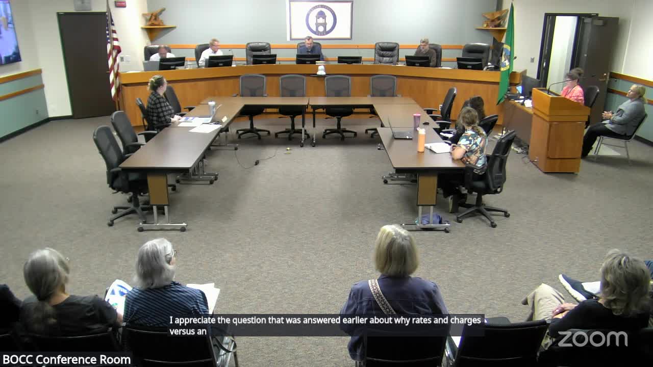 Conservation District Discusses Clean Water Fees and Public Benefits at Meeting