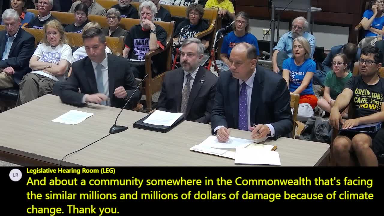 Massachusetts Panel Discusses Carbon Polluter Accountability and Environmental Impacts