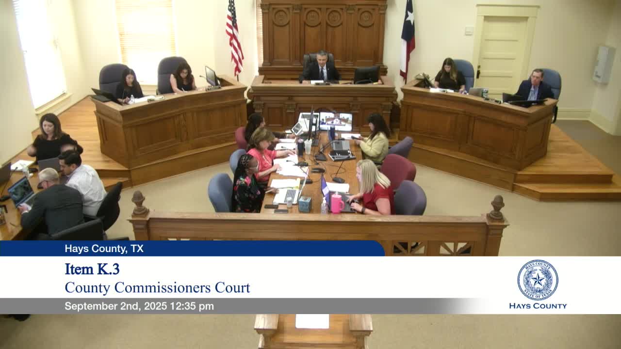 Hays County Court Discusses Proposed Tax Increase Amid Population Growth and Service Needs