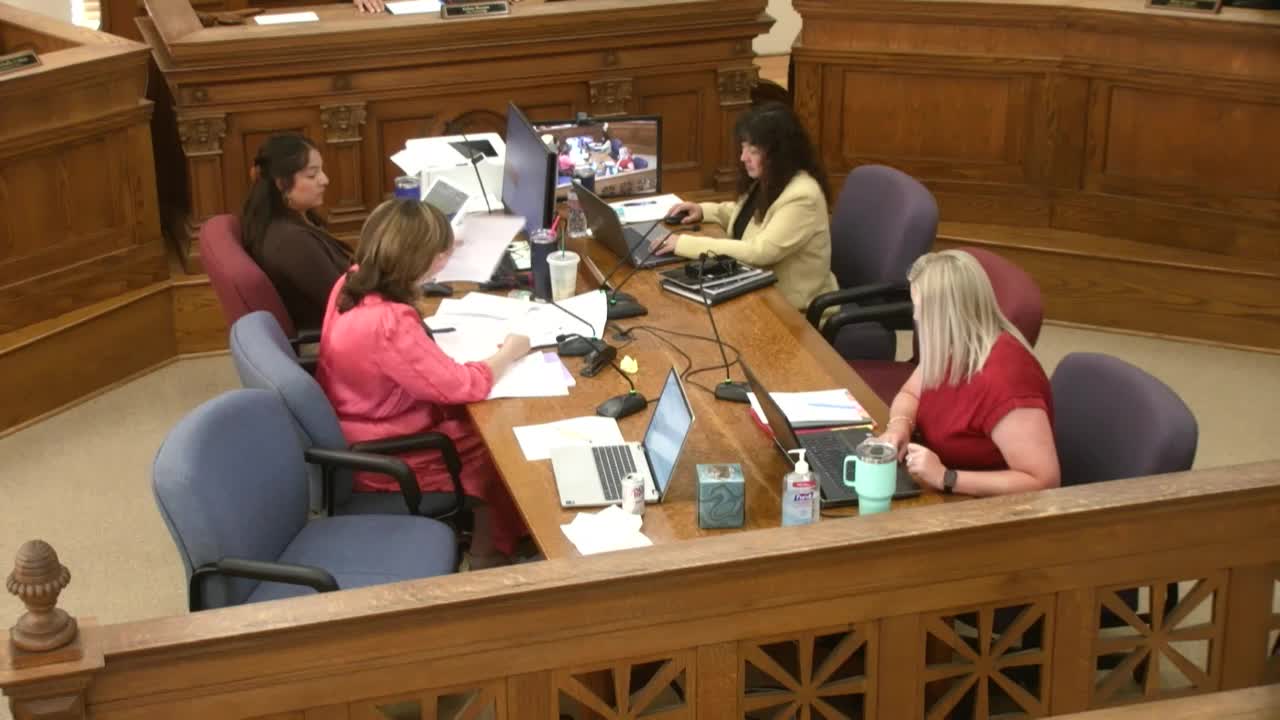 San Marcos Resident Chelsea Shaw Addresses Commissioners During Meeting