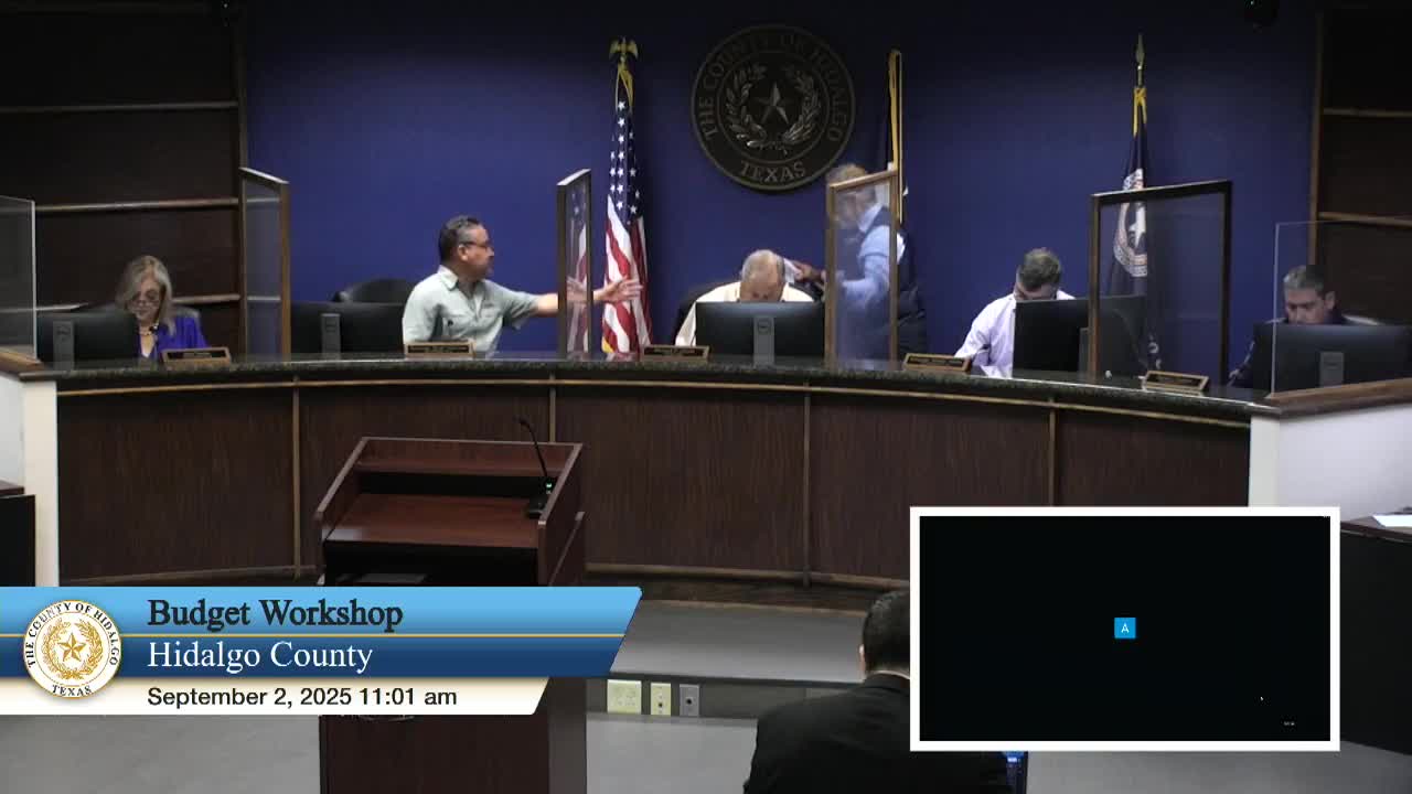 Commissioners Review 2026 Budget Proposal Including $50M Capital Improvement Plan