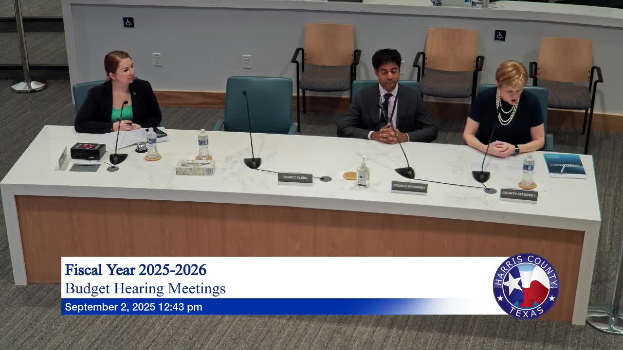 County Budget Hearing Reveals $1.2M Federal Grant Loss and Staffing Shortfalls