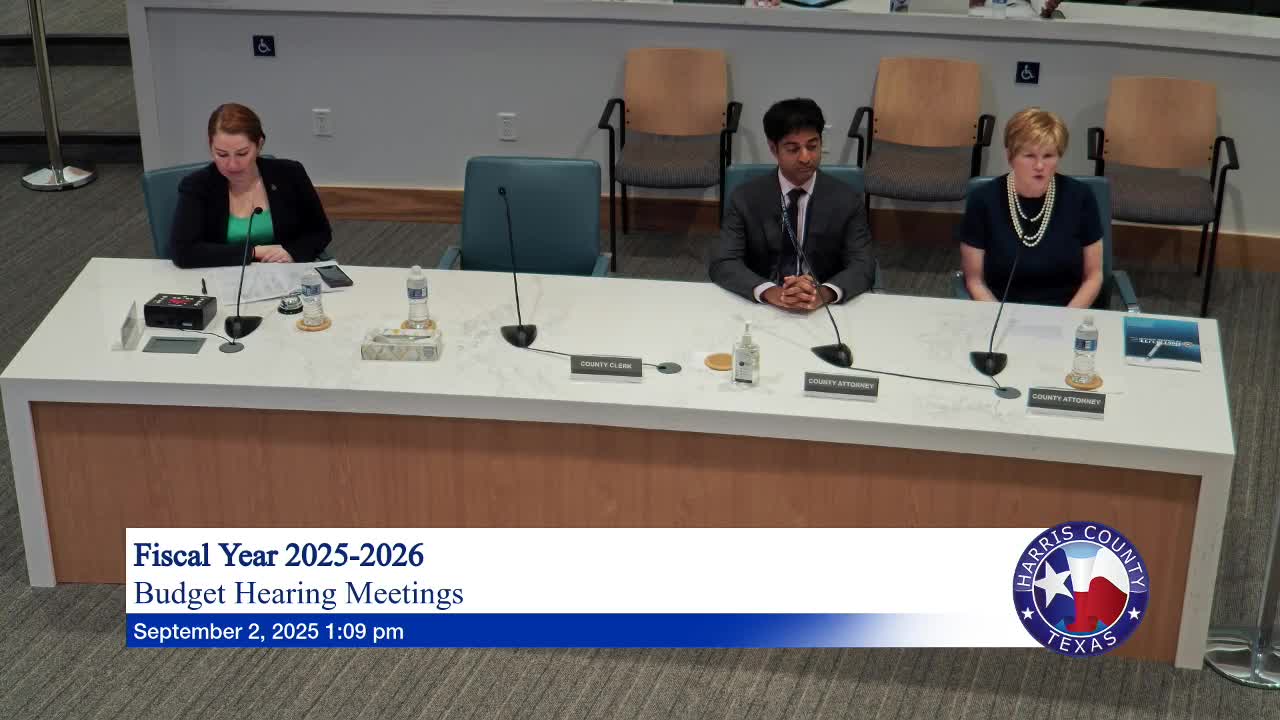 District Attorney's Office Presents Budget Proposal Amid Staffing Concerns