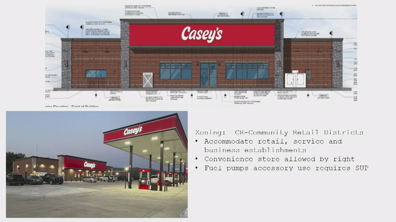 City Council Considers Casey's Convenience Store for Neighborhood Service Development