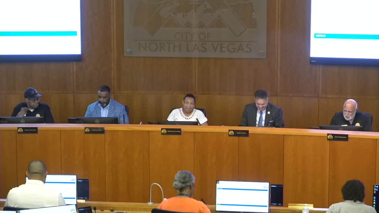 North Las Vegas Veterans Community Commission Elects Jimmy Vega as Chair