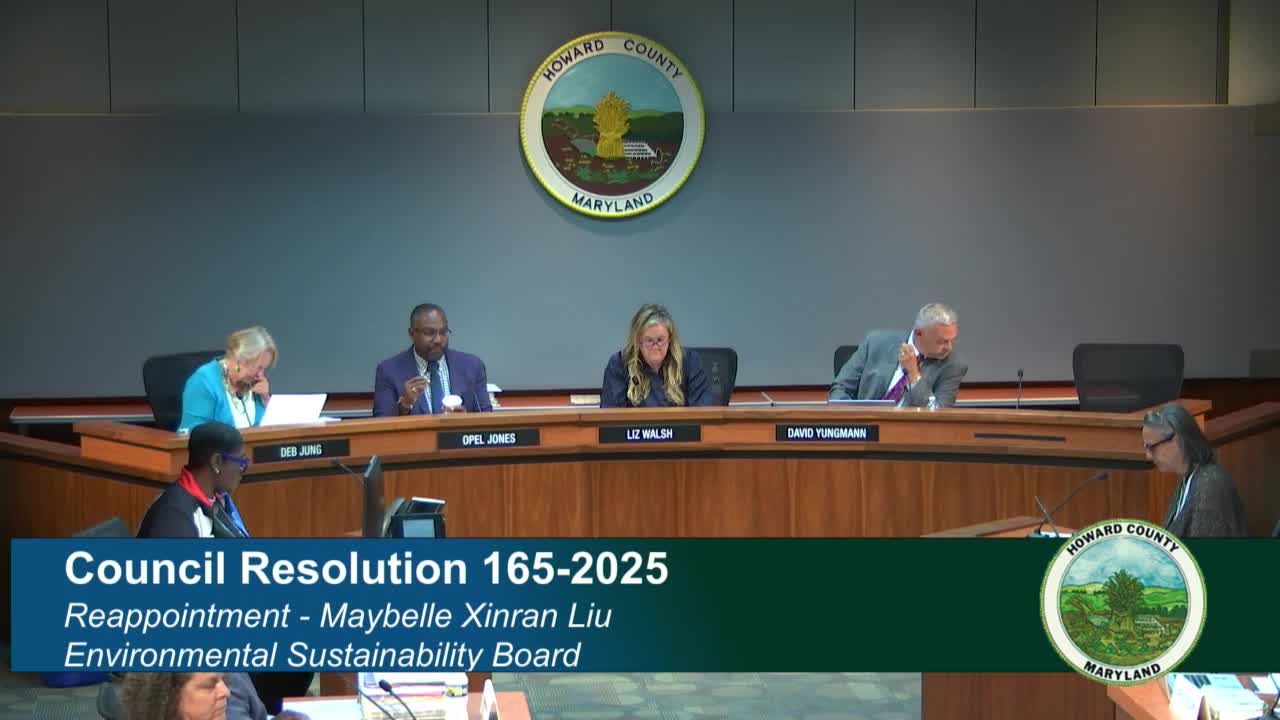 Deb Young introduces multiple council bills to amend Howard County property tax and employment agreements