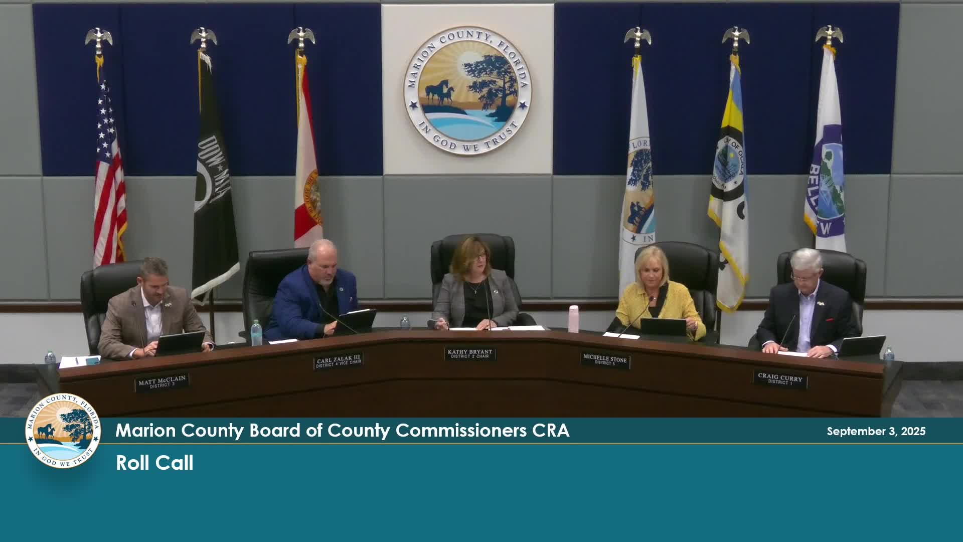 Marion County Redevelopment Agency Discusses Budget and Pedestrian Safety Improvements