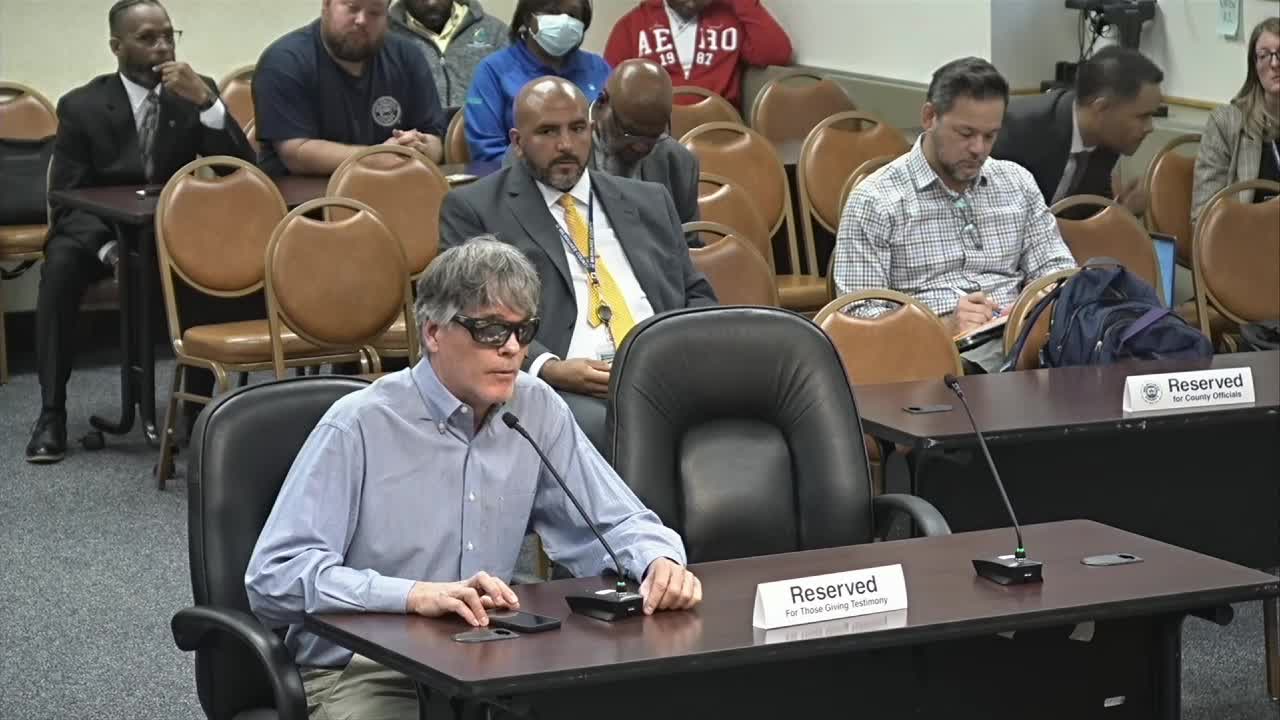 Speaker Advocates for Funding Same Day Pilot Program and Paratransit Services