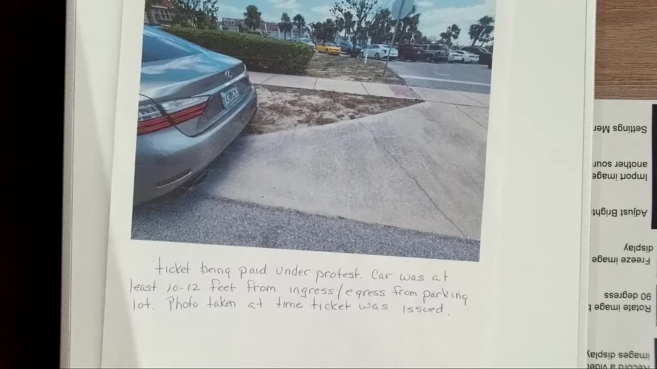 Martha Haines Challenges Illegal Parking Citation at Venice Hearing