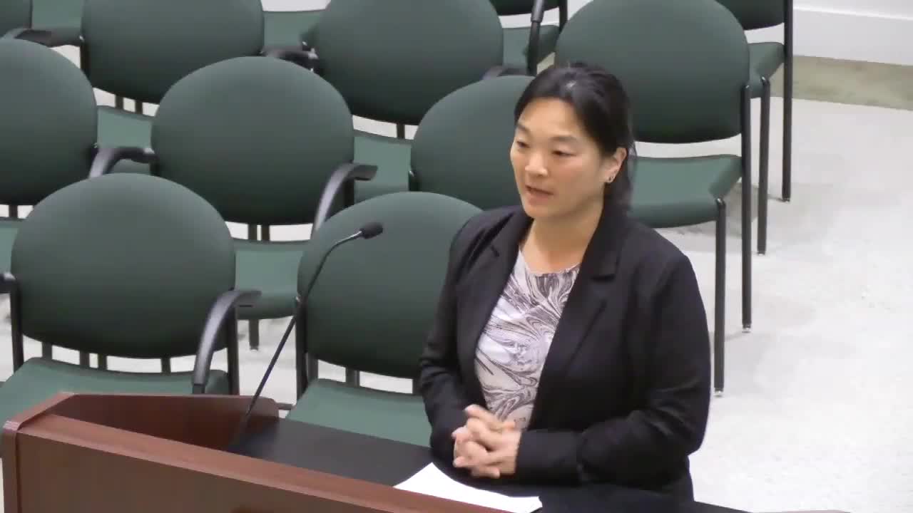 Daojian Pei presents San Mateo County Early Childhood Climate Action Plan for vulnerable children