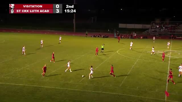 St Croix Lutheran Academy Crusaders defeat Visitation Blazers 4-0 in soccer matchup