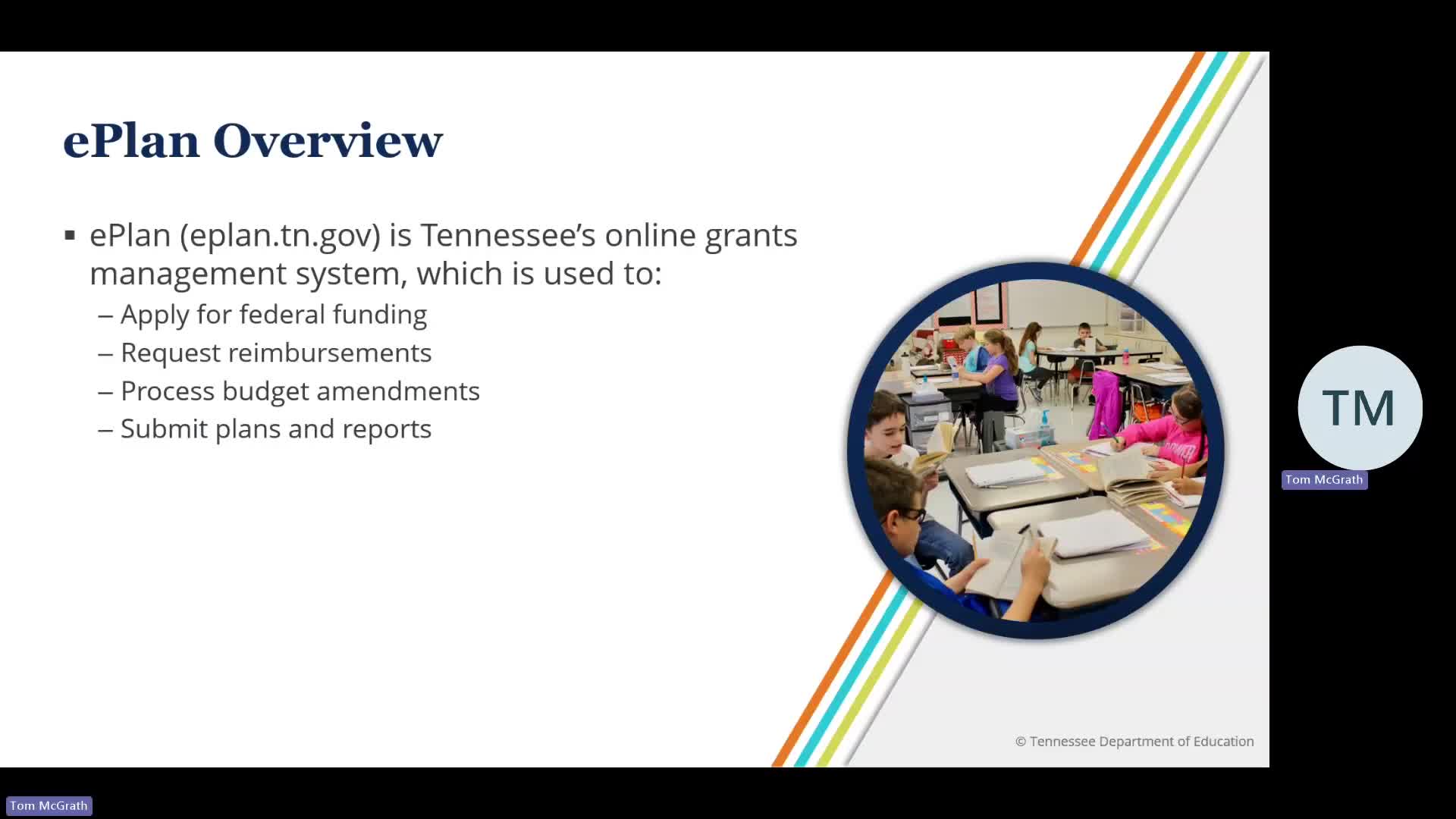 Tennessee's ePlan Streamlines Federal Grant Application Process for Schools