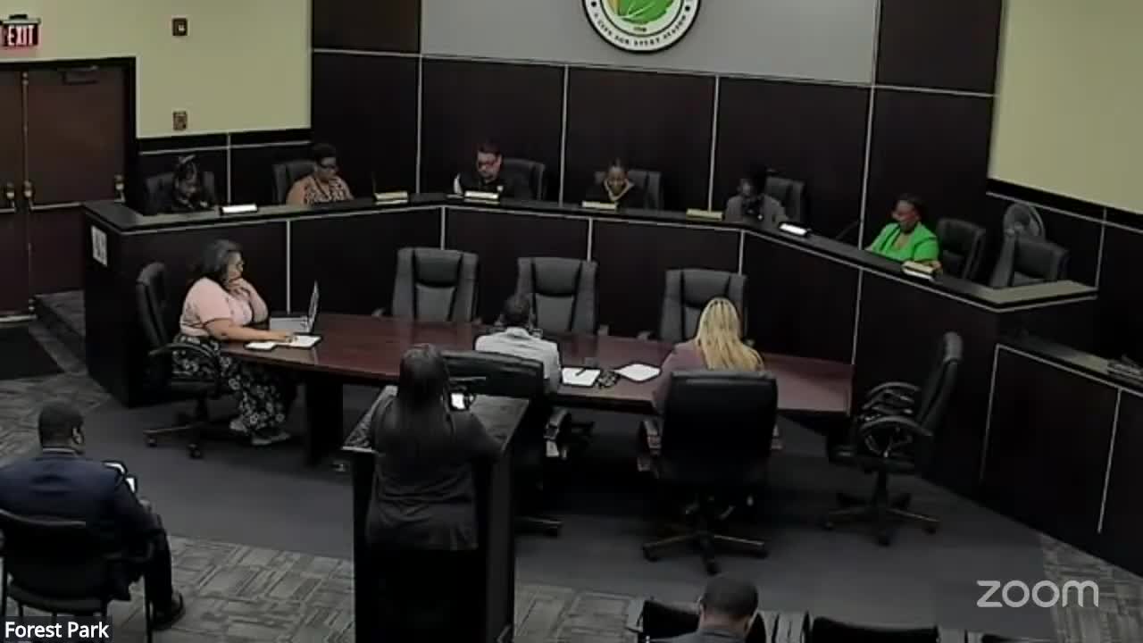 Forest Park City Council Proposes 1.21% Property Tax Increase for 2025 Millage Rate