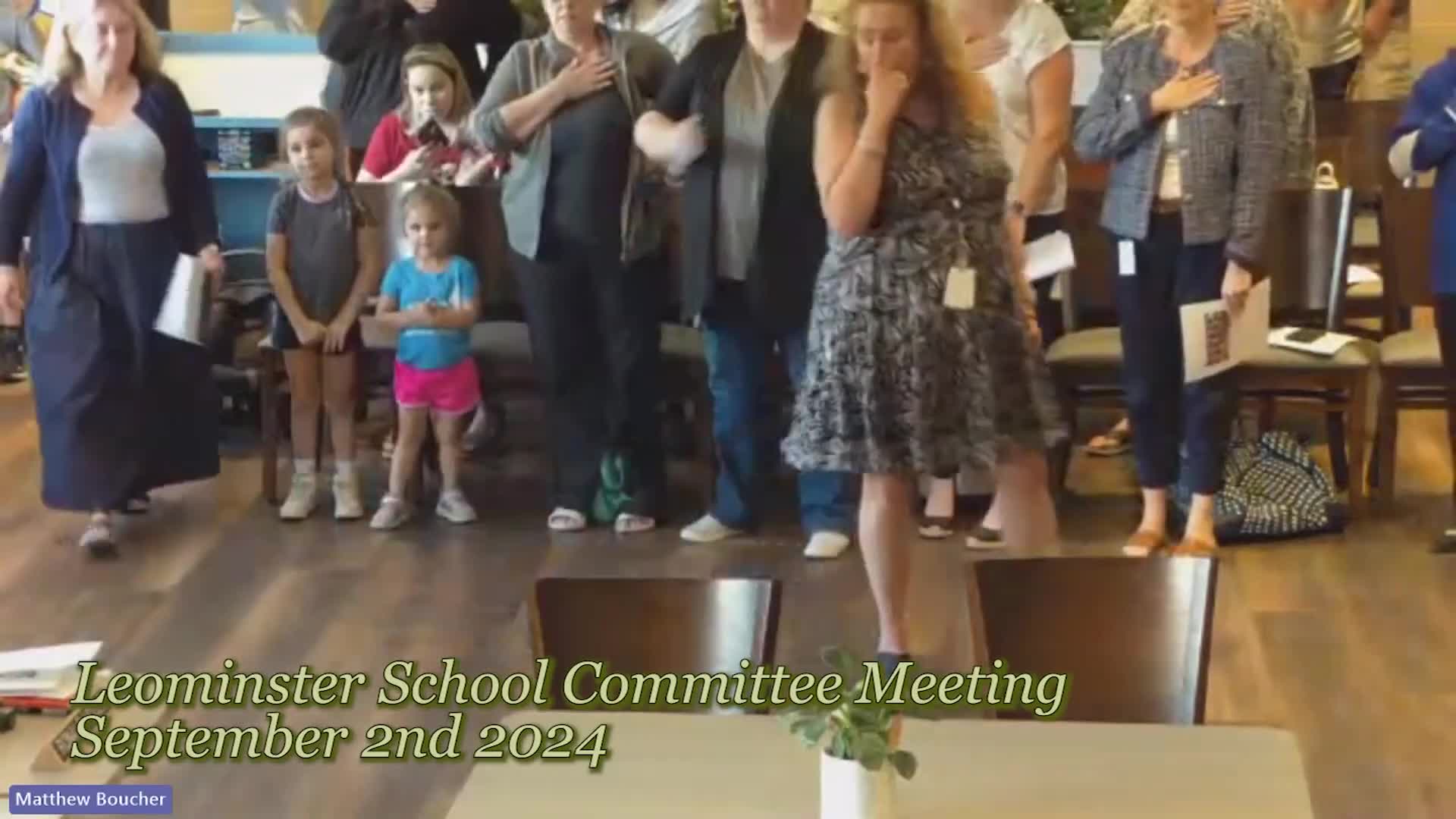 Lummister Students Showcase Camp Awesome Play at School Committee Meeting