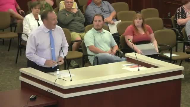 Doctor Damon Elvey thanks Clay County for support of Vermillion School SRO programs