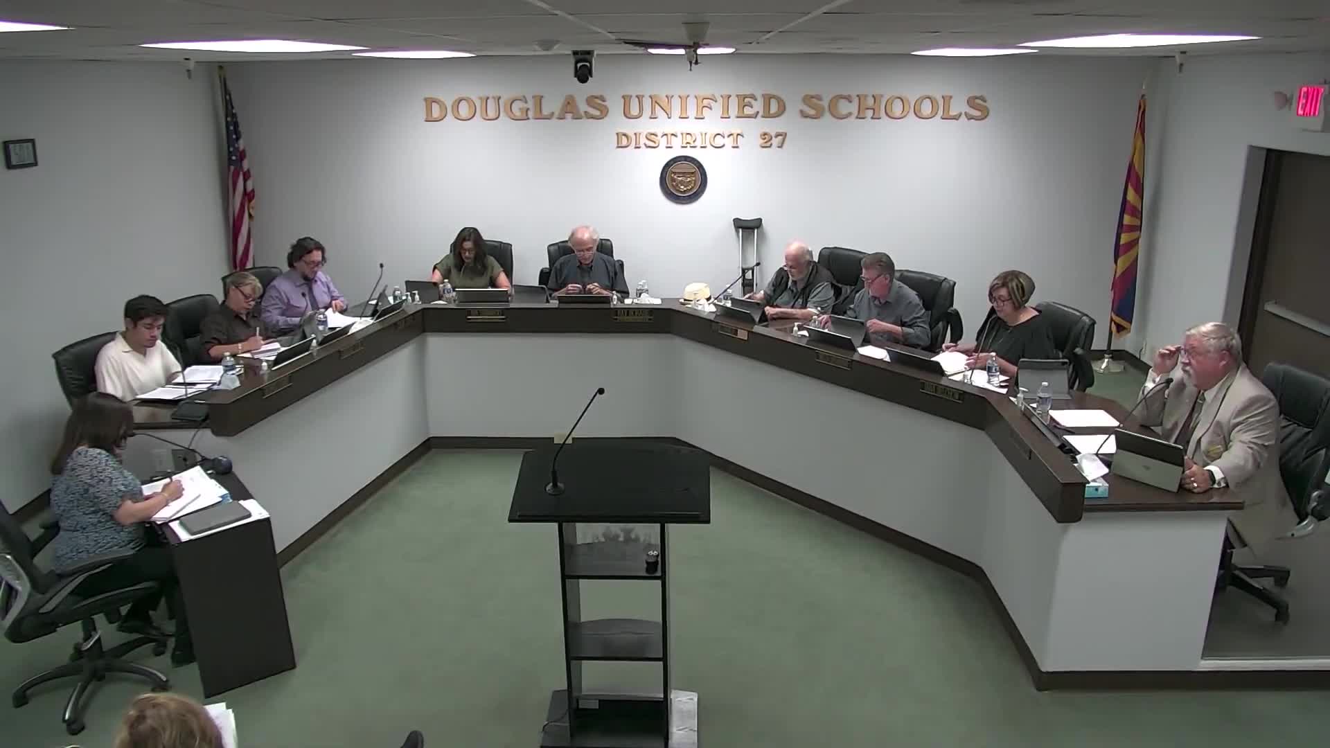 Douglas School Board Prepares for Homecoming and Student Events Amid Teacher Vacancies